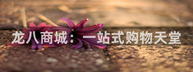 壹号娱乐集团总部：龙八商城：一站式购物天堂