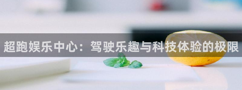 壹号娱乐体育1招商：超跑娱乐中心：驾驶乐趣与科技体验的极限