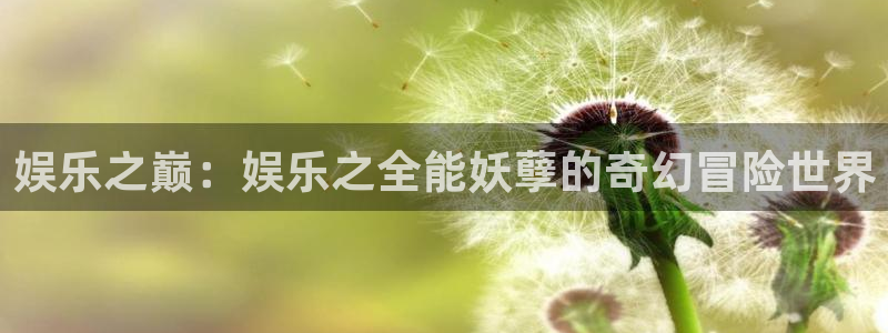 壹号娱乐登录：娱乐之巅：娱乐之全能妖孽的奇幻冒险世界