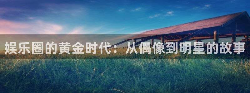 壹号娱乐体育官网注册：娱乐圈的黄金时代：从偶像到明星的故事